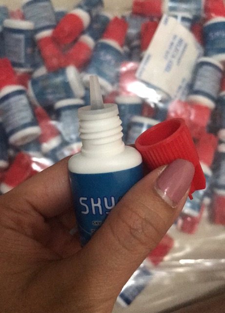 SKY GLUE RED S+ Eyelash Extension 5ml / 10ml bulu mata SKYGLUE / ROSIN TIDAK PERIH