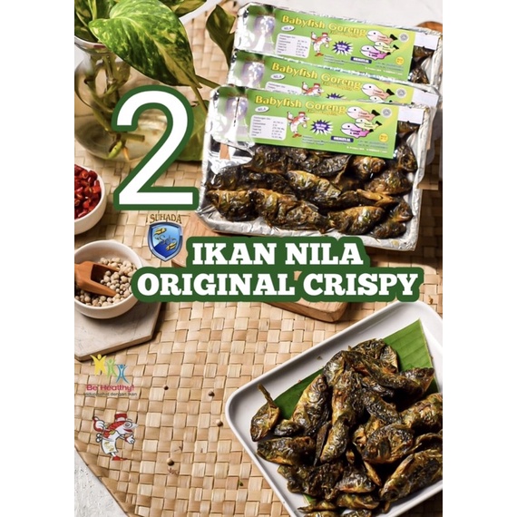 

ikan nila original crispy tanpa tepung