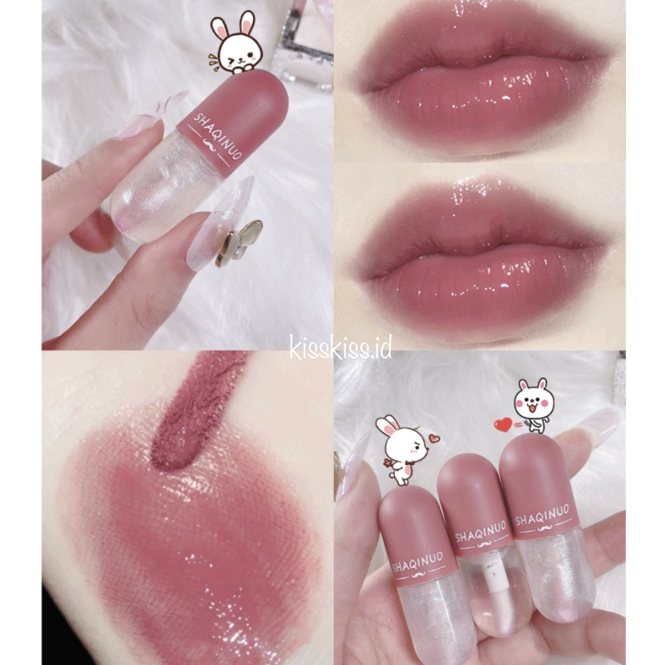 Lip Gloss Changing Colors Lip Balm Berubah Warna Shaqinuo MOISTURIZING AND BRIGHTENING LIPS XX022