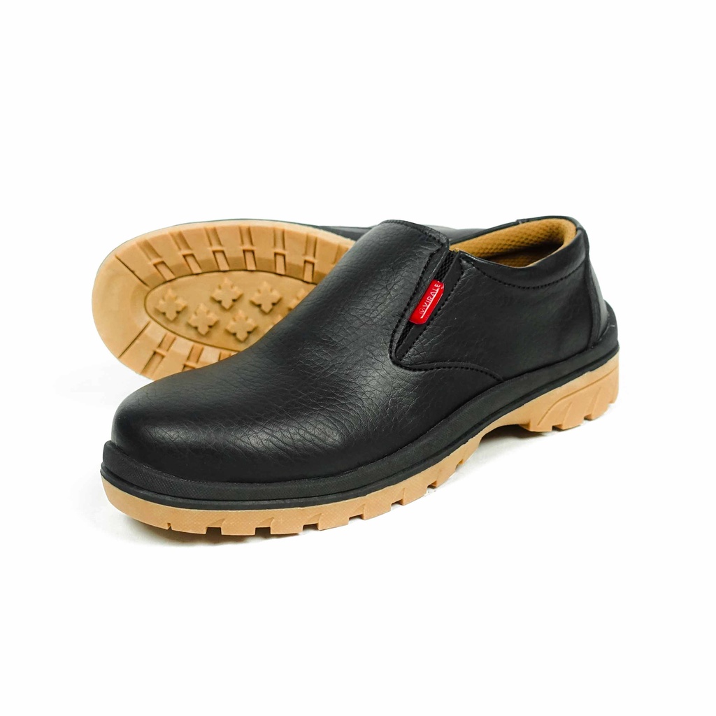 Sepatu Safety Semi Boots Pria Ujung Besi Model Slip On Mamojo Store SEFIRO