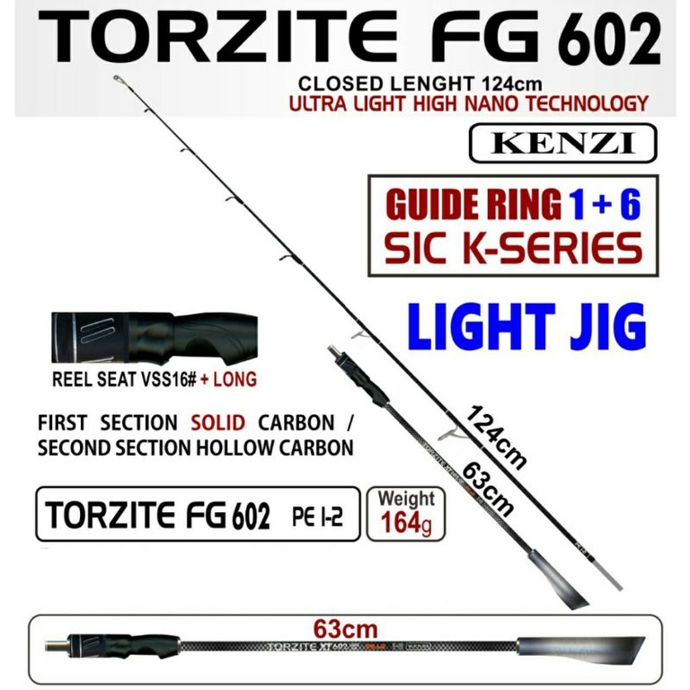 JORAN PANCING KENZI TORZITE FG... SOLID CARBON