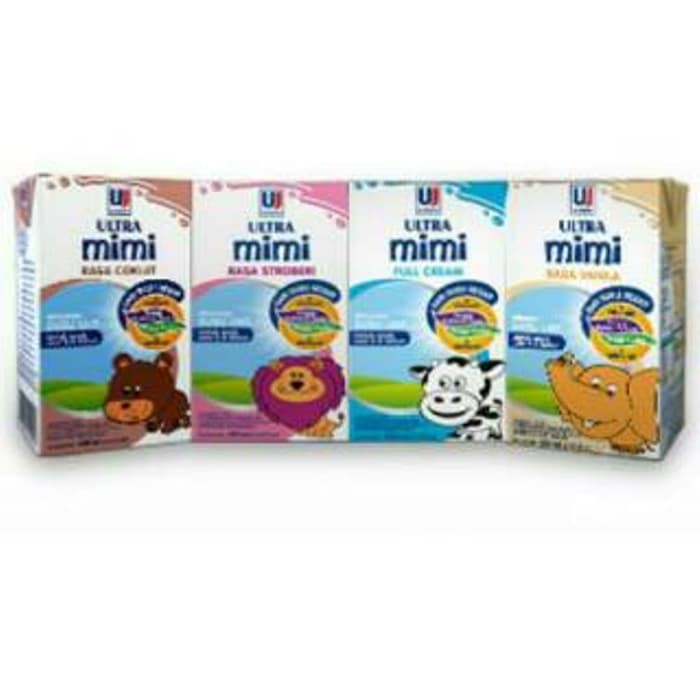 

Ultra mimi kids coklat / full cream / strawberry / vanilla 125 ml