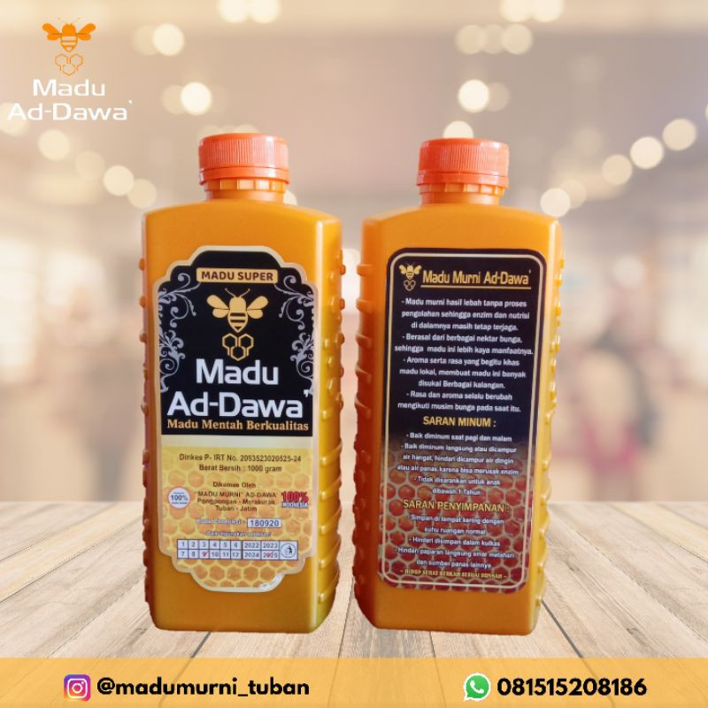 

Madu murni 100% Premium