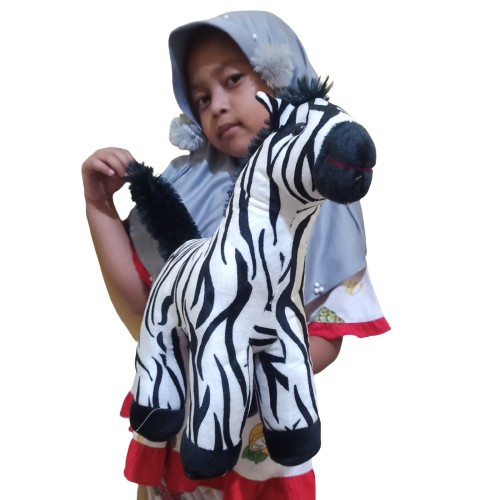 boneka kuda ZEBRA M murah