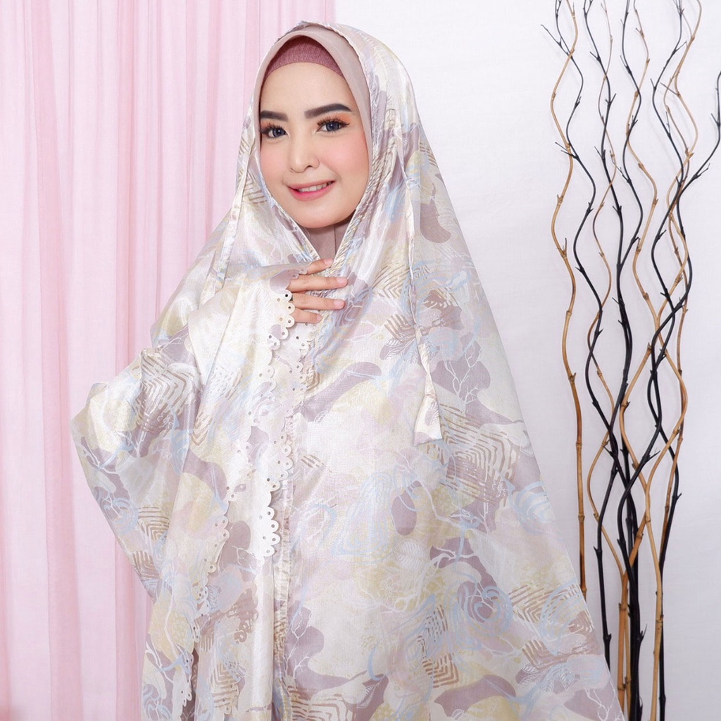 Mukena Mukenah Traveling Dewasa Mewah Cantik Jumbo