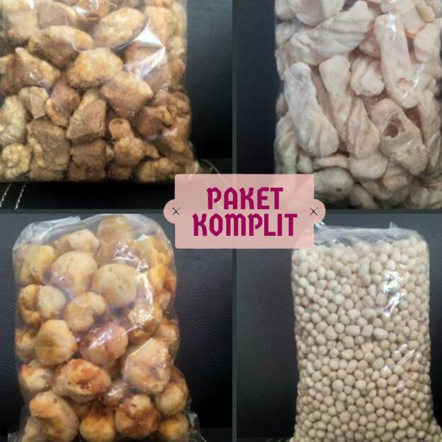 

Terlaris Paket Mix Hemat Toping Baso Aci - Siomay - Tahu - Lidah - Pilus Cikur