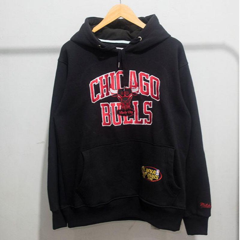 HOODIE CHICAGO BULLS BORDIR HIGH QUALITY CASUAL HYPE FASHION PRIA