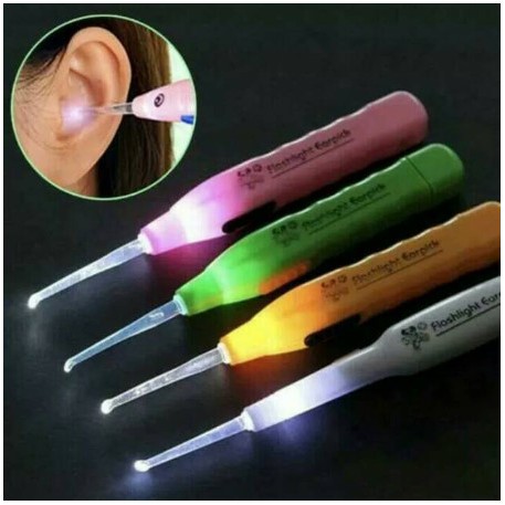 Korek kuping LED - Earpick pembersih telinga