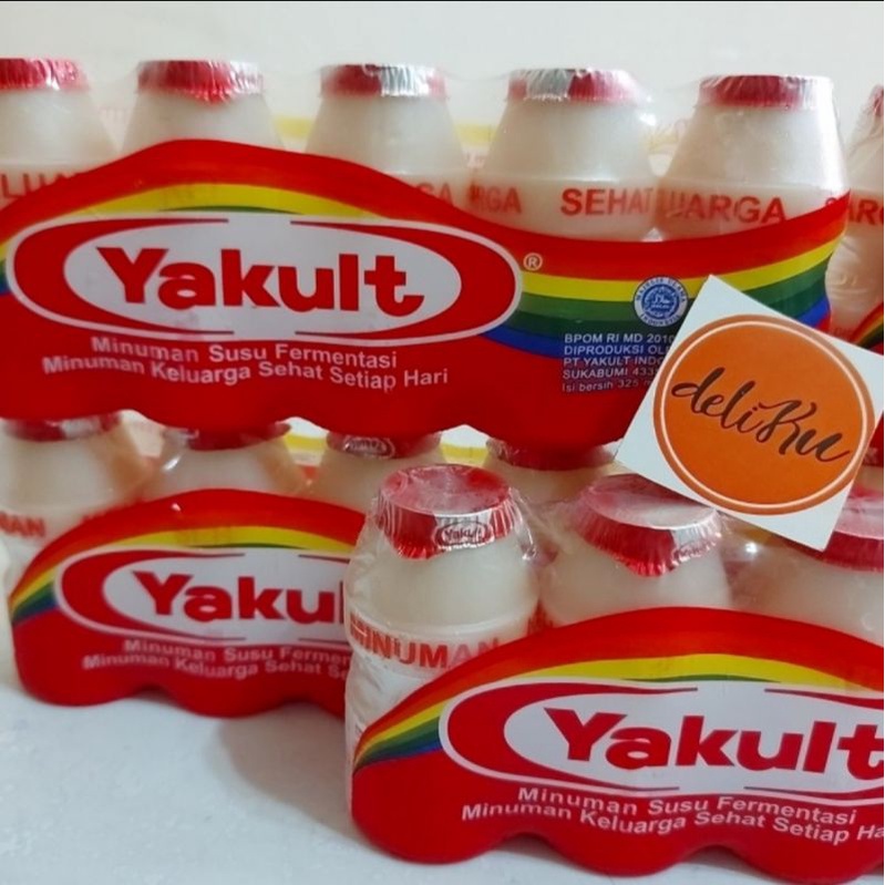 

Yakult minuman susu fermentasi 1 pack isi 5 botol