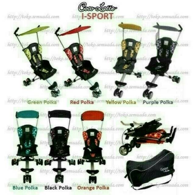STROLLER COCOLATTE I-SPORT keretadorong
