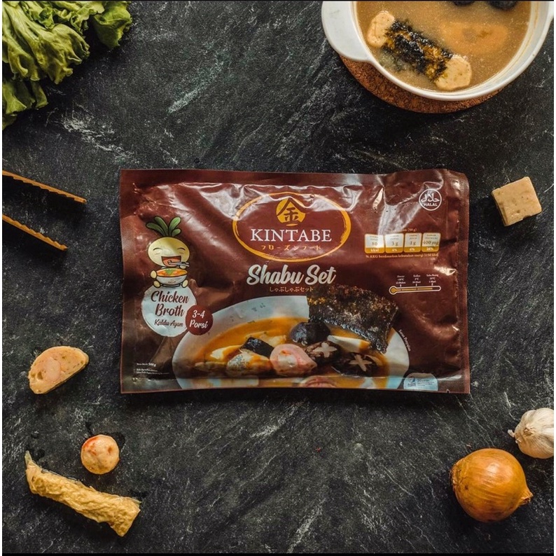 

FROZEN SHABU SET KINTABE NON MSG HALAL 500 GRAM