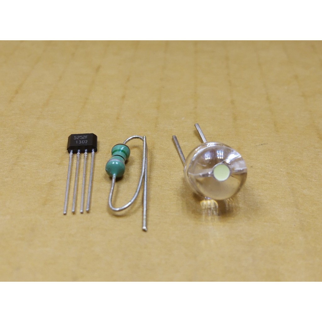 IC QX5252F JOULE THIEF DIY LAMPU TAMAN LAMPU EMERGENCY DENGAN 1 BUAH BATERAI AAA DIY BELAJAR ELEKTRO