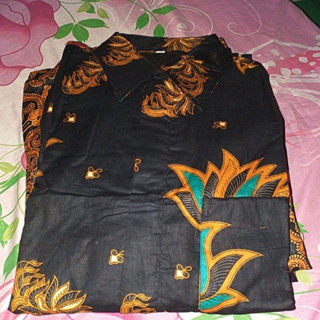 Size M L Xl Xxl Xxxl Bswart Batik Hrb026 Kenongo Hem Pendek Padi Pekalongan M L Xl Batik Pria Murahl