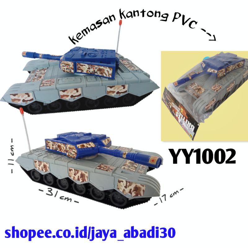 MAINAN MOBIL TANK WAR BESAR 30CM YY1002
