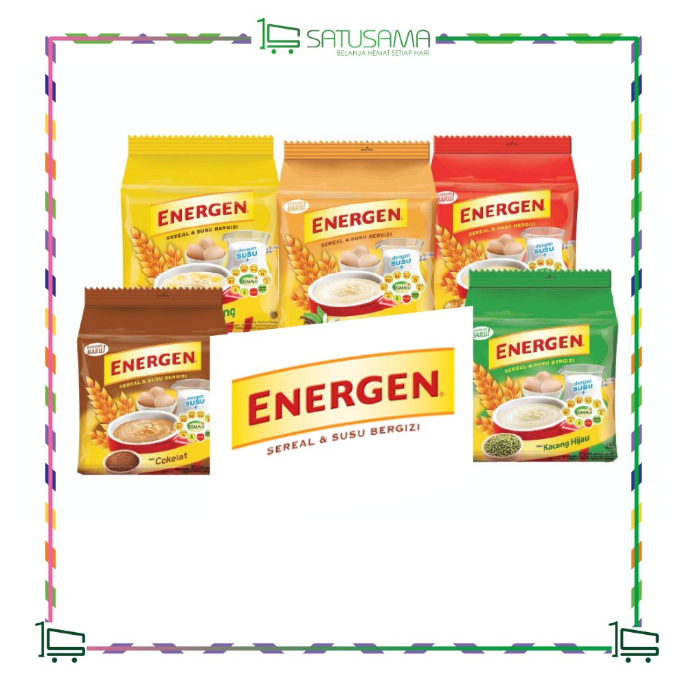 

Energen Sereal All Variant pouch (isi 10) / satusama