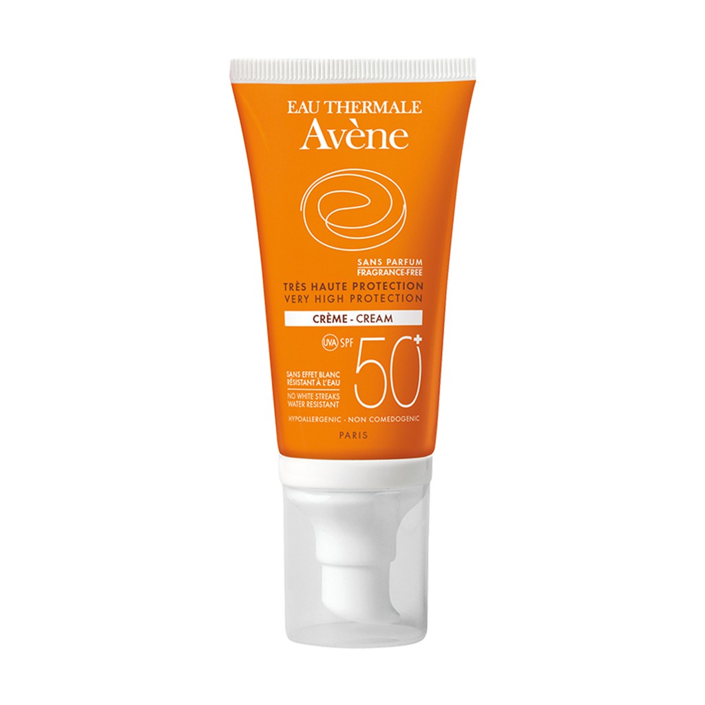 Avene Very High Protection SPF 50+ Cream Sunscreen Sunblock 50 ml
