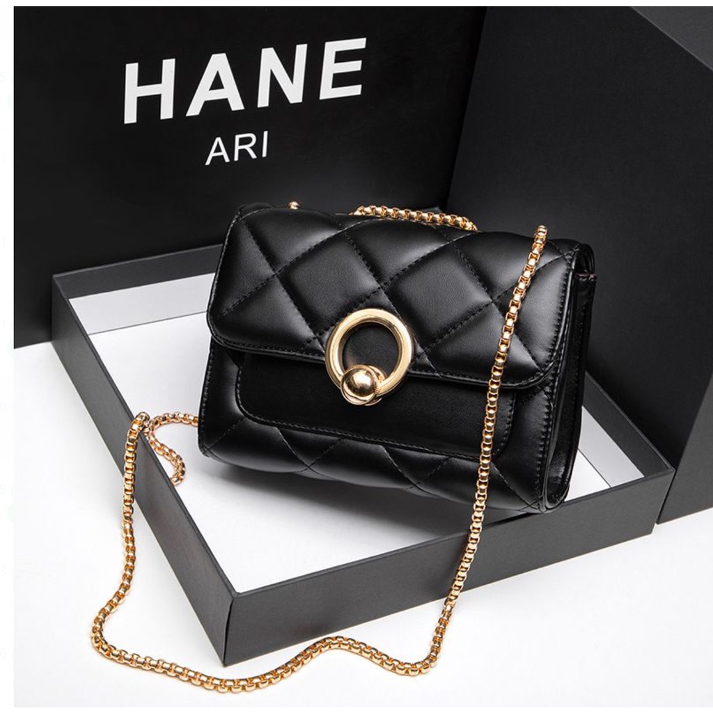PA Sling Bag Rantai O Delia Aira Bag Tas Selempang Wanita Fashion Slingbag Rantai TF088