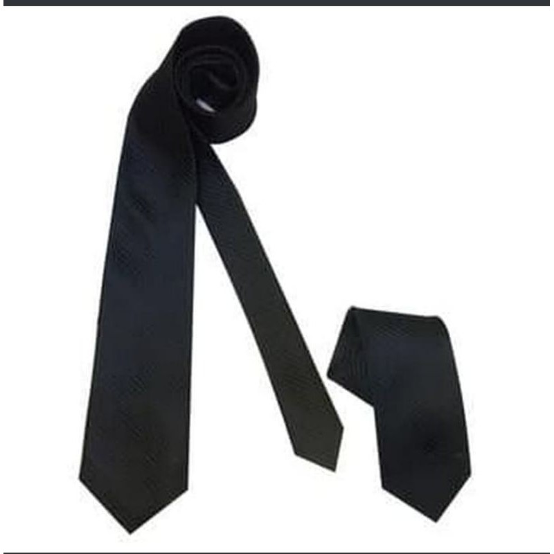 DASI HITAM  POLOS DASI SEKOLAH ANAK SMP/SMA