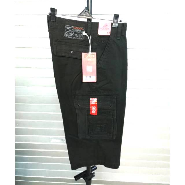 CARDINAL Original Celana Pendek Cargo Pria 7/8 Dibawah Lutut EBW118