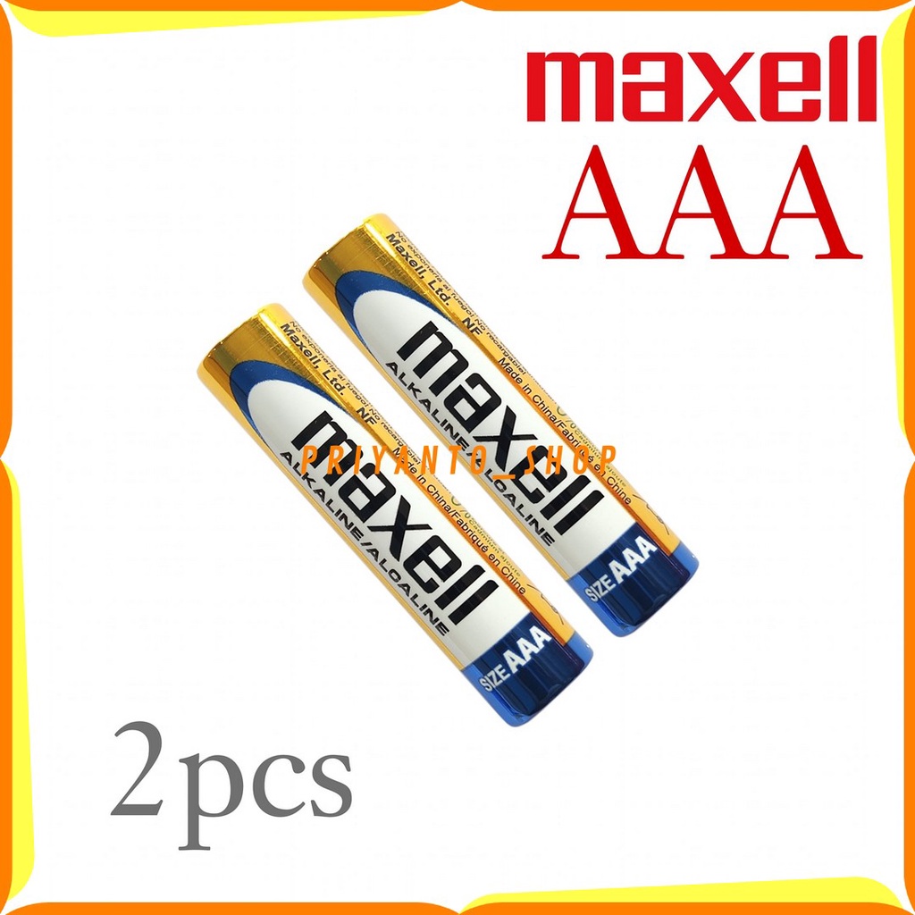 ORIGINAL BATU BATRE BATTERY M*XELL ALKALINE A2 AA