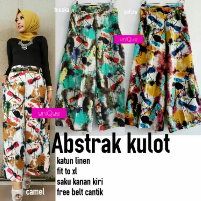 Abstrak kulot