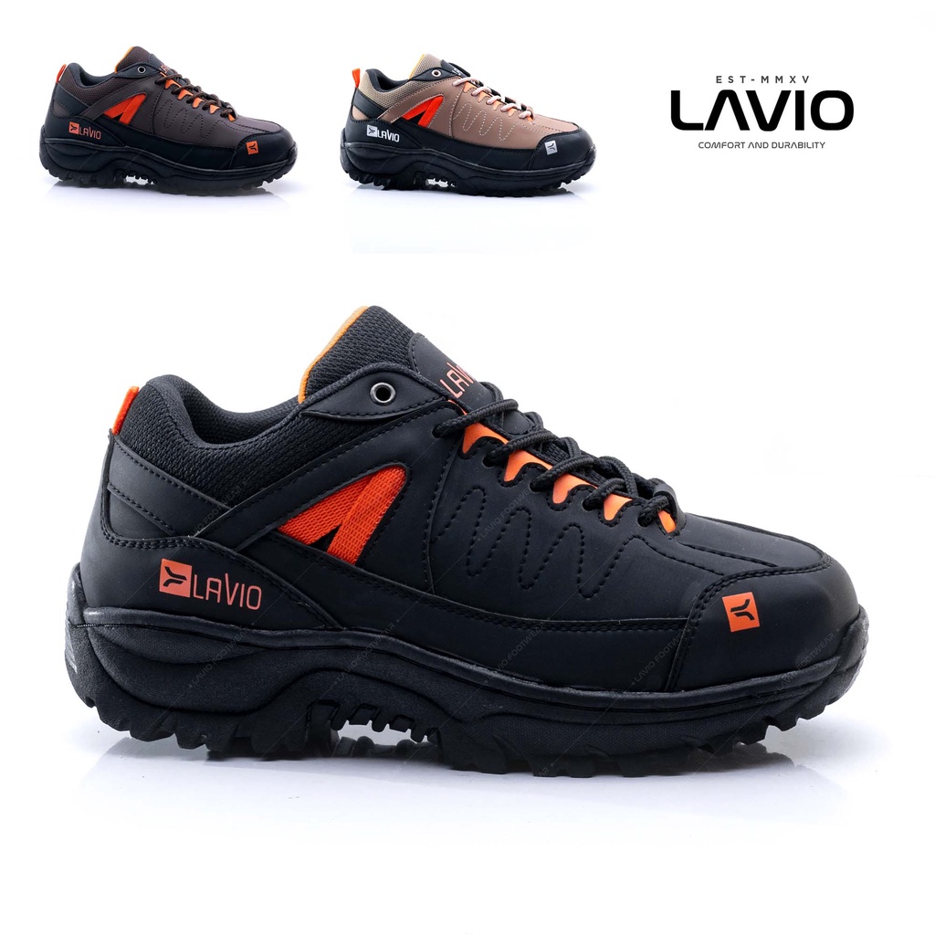 Sepati Boots Safety Hiking Gunung Traveling Original Lavio BIRDI