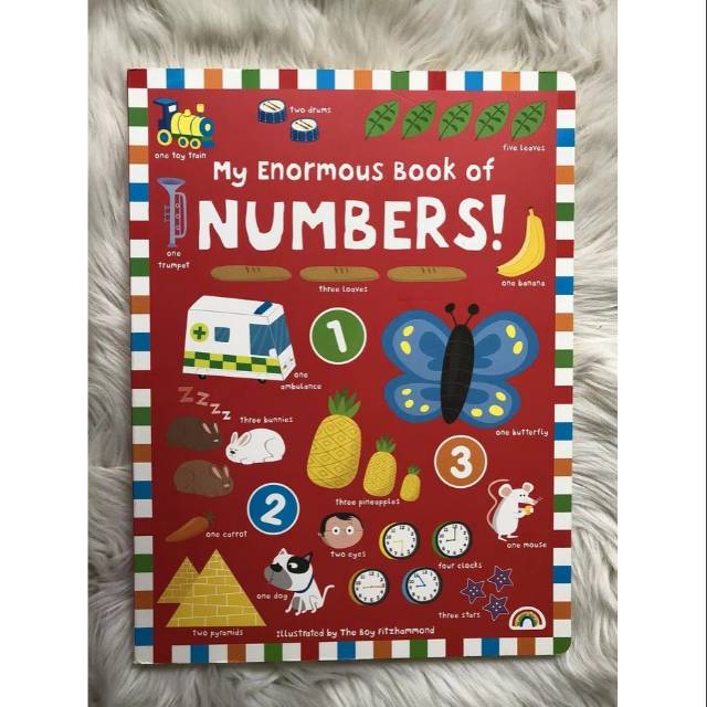 My enormous Book of Numbers (BUKU ANAK IMPORT)