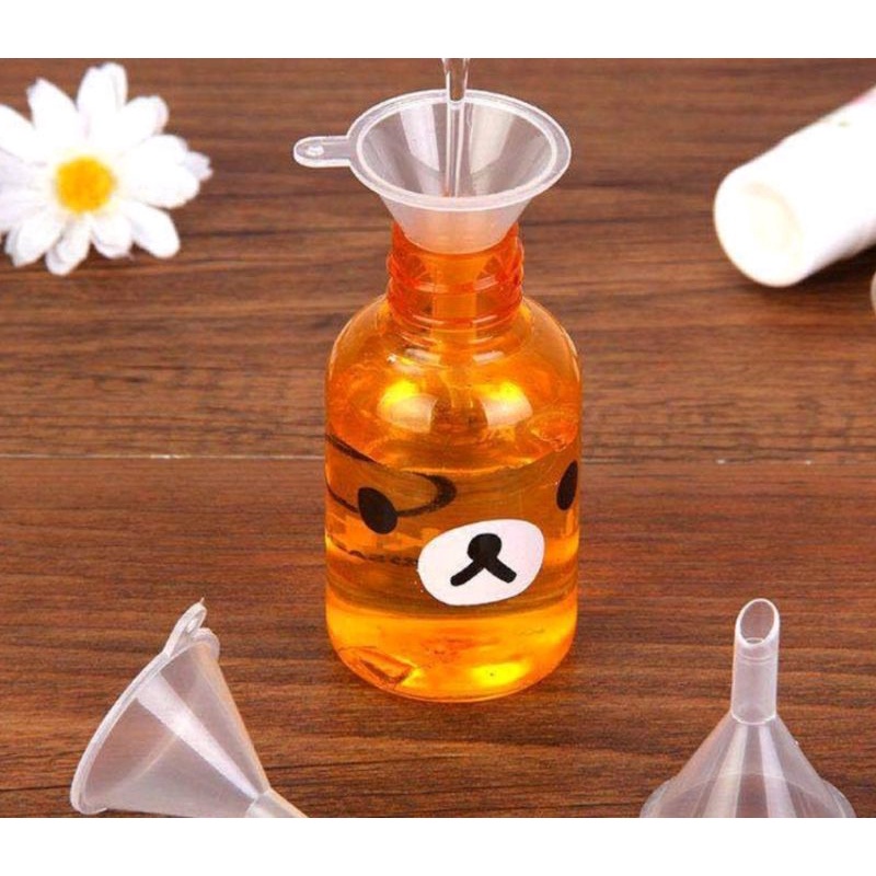 CORONG MINI PLASTIK / CORONG PARFUME OIL ESSENTIAL / SMALL FUNNELS