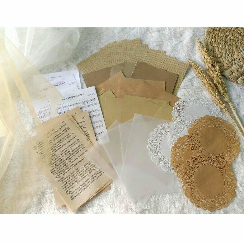 

JURNAL SET PAPER BUNDLE BASIC JOURNALING KIT