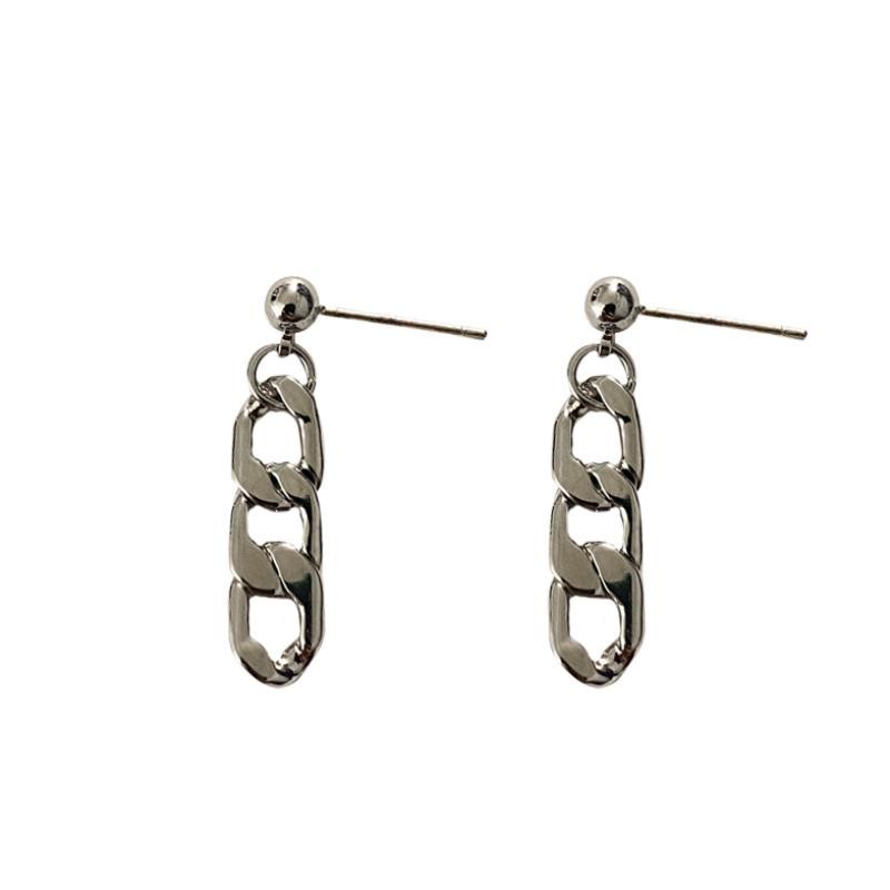 Trendy Lock Chain Earrings Cheap Fashion Earrings