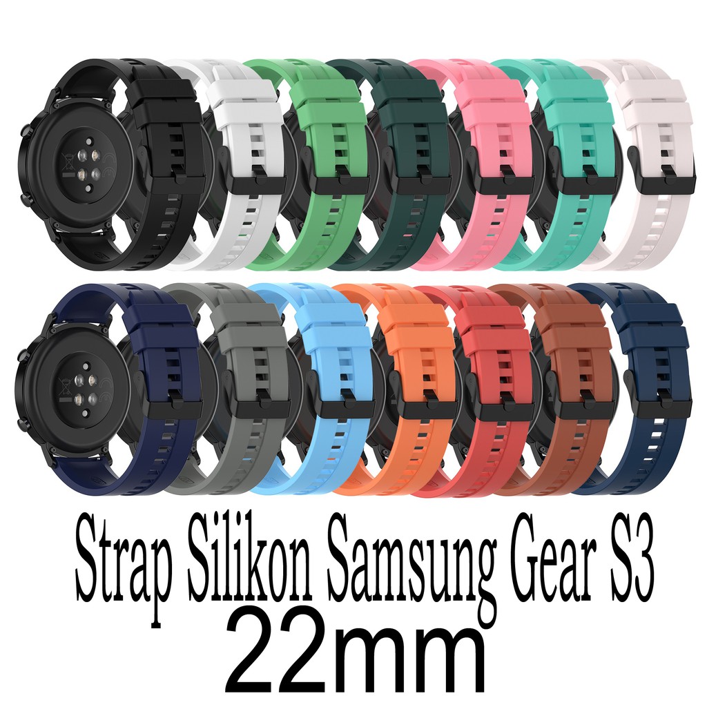 Strap Tali jam Smartwatch Samsung S3 22mm