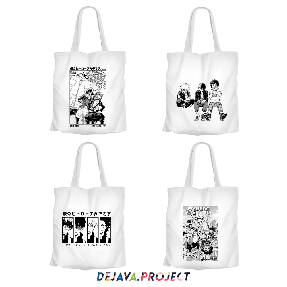 TOTEBAG ORIGINAL DEJAVA KUALITAS TOTEBAG  KANVAS TERBAIK ANIME MY HERO ACADEMIA KEREN TERBARU