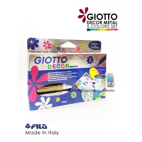 

Promo Bulan Ini Giotto Decor Metal Set 5 Warna Bergaransi
