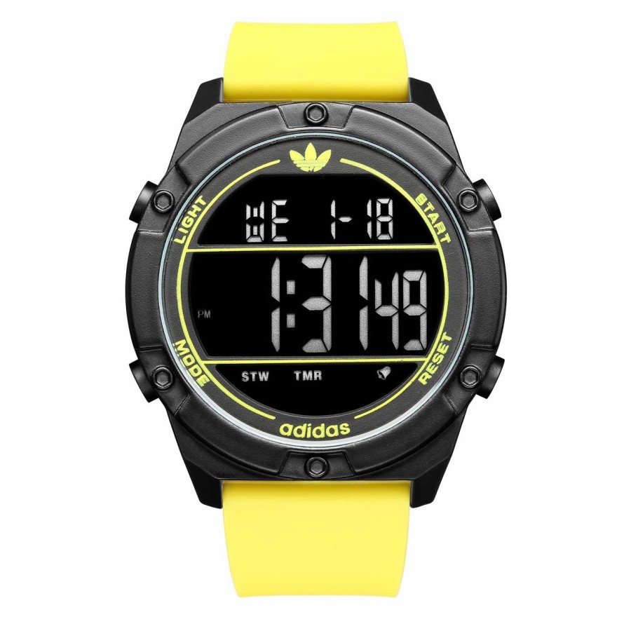 Jam Tangan Pria Adidas 9378 Fashion Digital Rubber