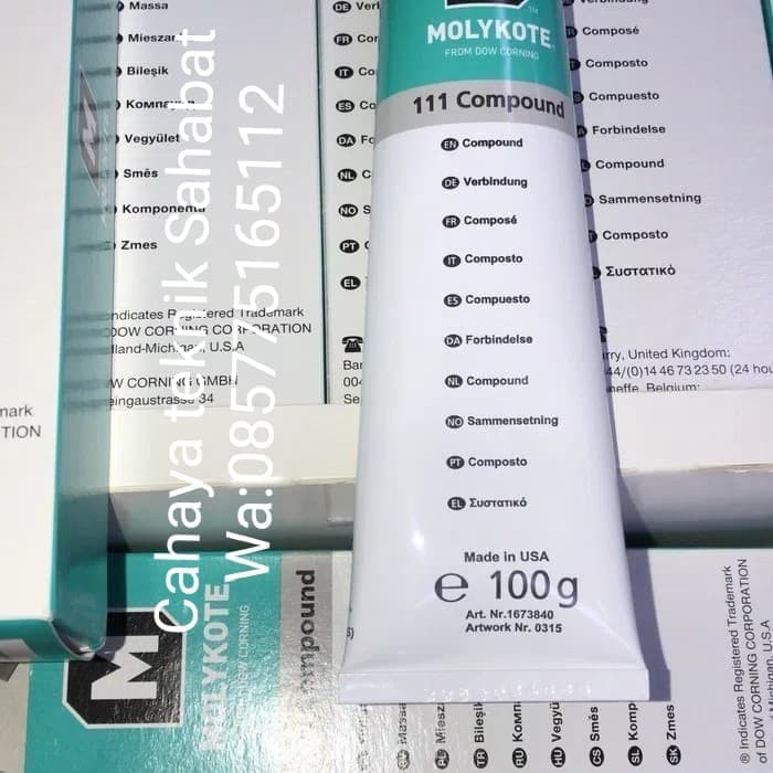 Molykote 111/ molykote 111 compound/ silicone grease