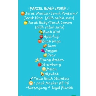 PARCEL BUAH FAMILY