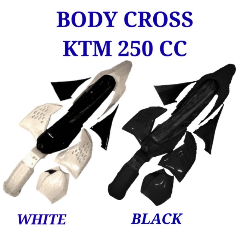 Body Cross KTM 250CC Full Set Tebal