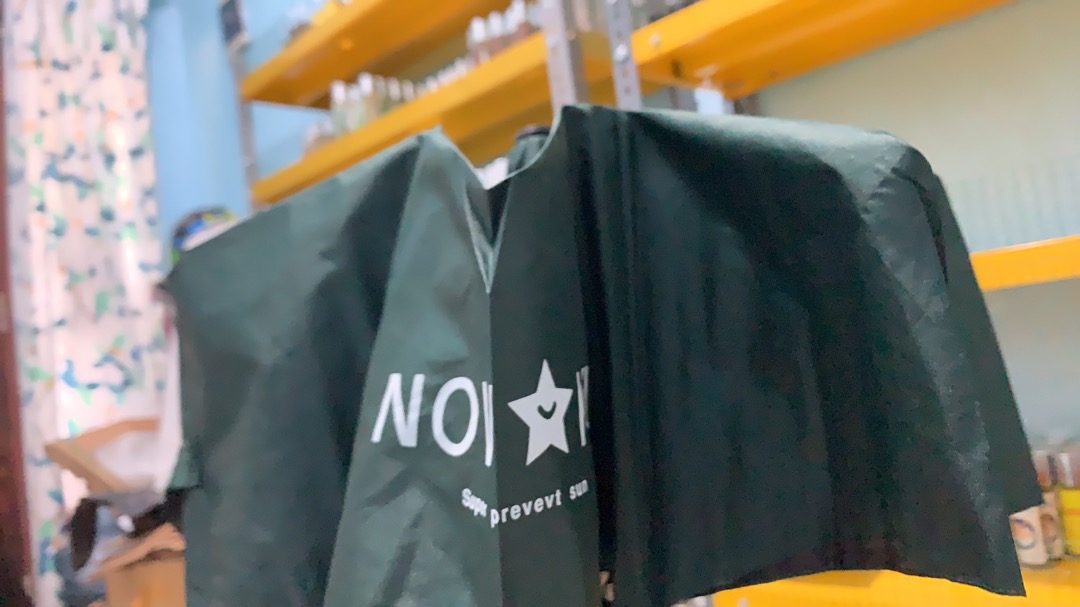 Payung Lipat Premium Anti Sinar Uv Matahari Panas Hujan Protection - Light Blue