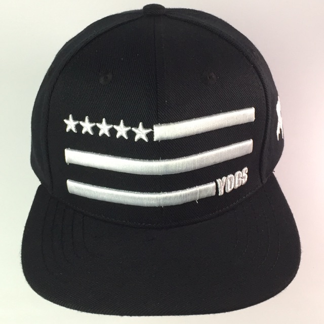 Black YOGS Flag Snapback