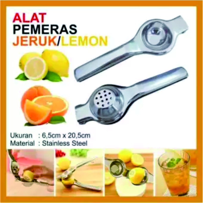 Pemeras Jeruk | Alat Pemeras Jeruk Lemon Stainless Steel
