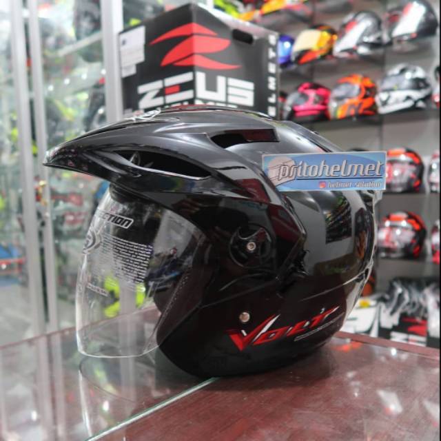 VOG Volt Black 2Visor