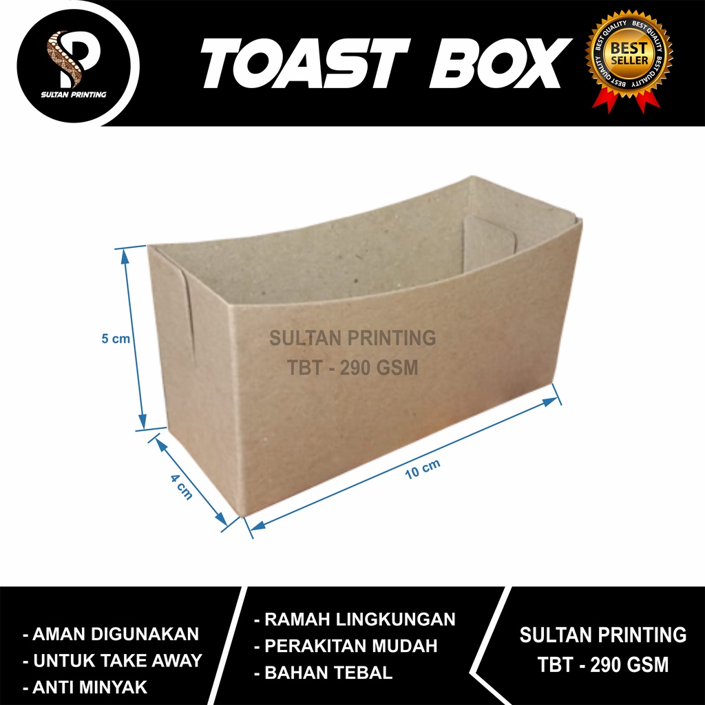 TOAST BOX S KRAFT (COKLAT)