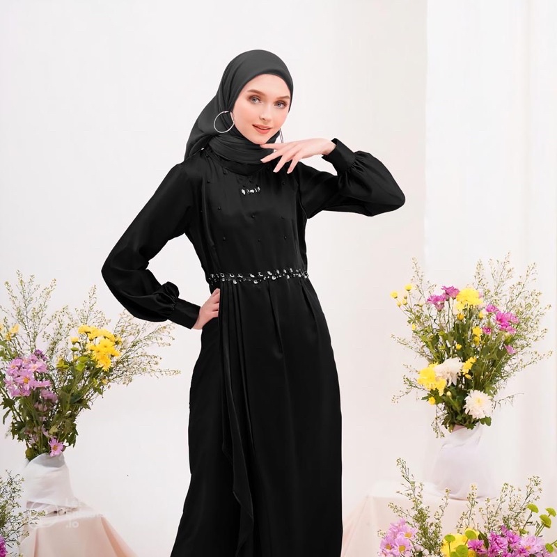 MODEL GAMIS POLOS SELIA CANTIK DRESS STELA SETELA MAXY MAXMARA GAMIS BRIDESMAID PARTY DRESS REMAJA M
