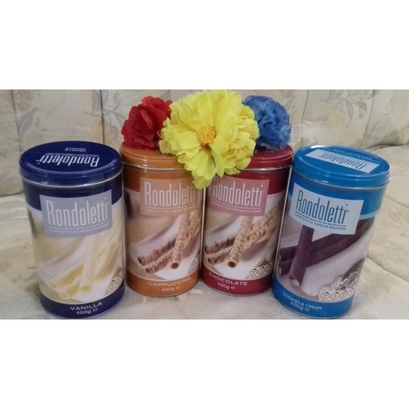 

Rondoletti coklat, capucino, vanila (12pcs)
