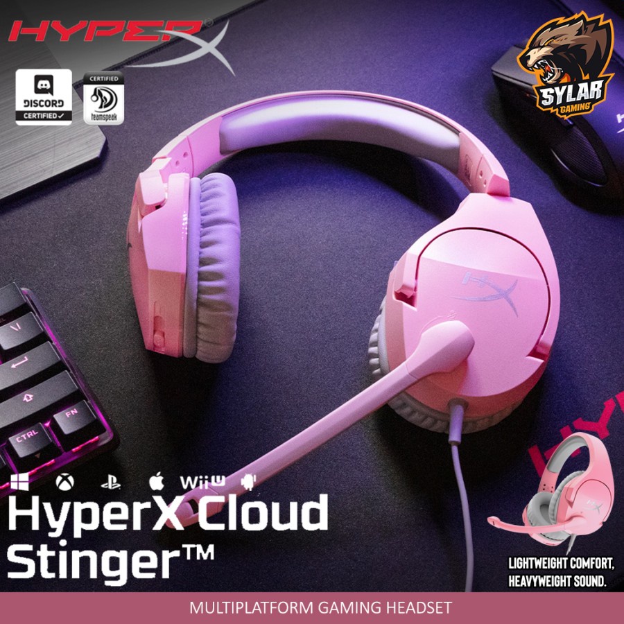HyperX Cloud Stinger Pink Limited Edition