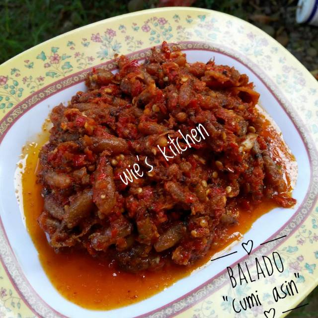 

Cumi Asin Balado