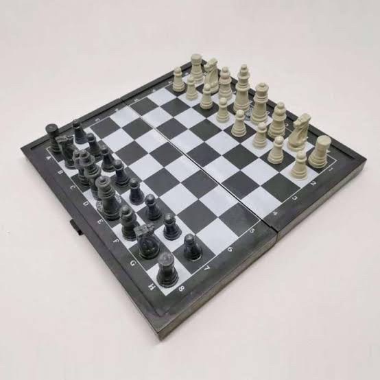 mainan papan catur jumbo 40cm chess board XL large high quality