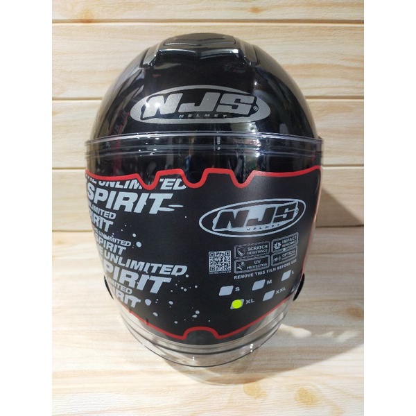 NJS Kairoz polos hitam glossy-1