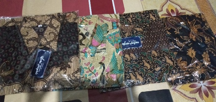 Kemeja Batik Lengan Panjang Size M L Xl Xxl Xxxl