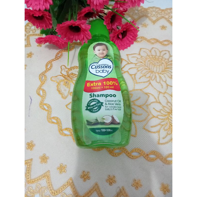 Cussons Baby Shampoo | Shampoo Bayi 100+100 Ml